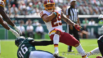 Redskins place Derrius Guice on injured reserve following Week 14 knee injury