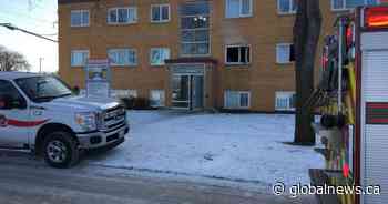 Winnipeg firefighter injured battling College Avenue apartment blaze
