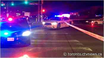 Man killed after car collides with bus in Mississauga