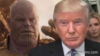 Trump's Campaign Team Turn Him Into Thanos Against Dems, Creator Pissed