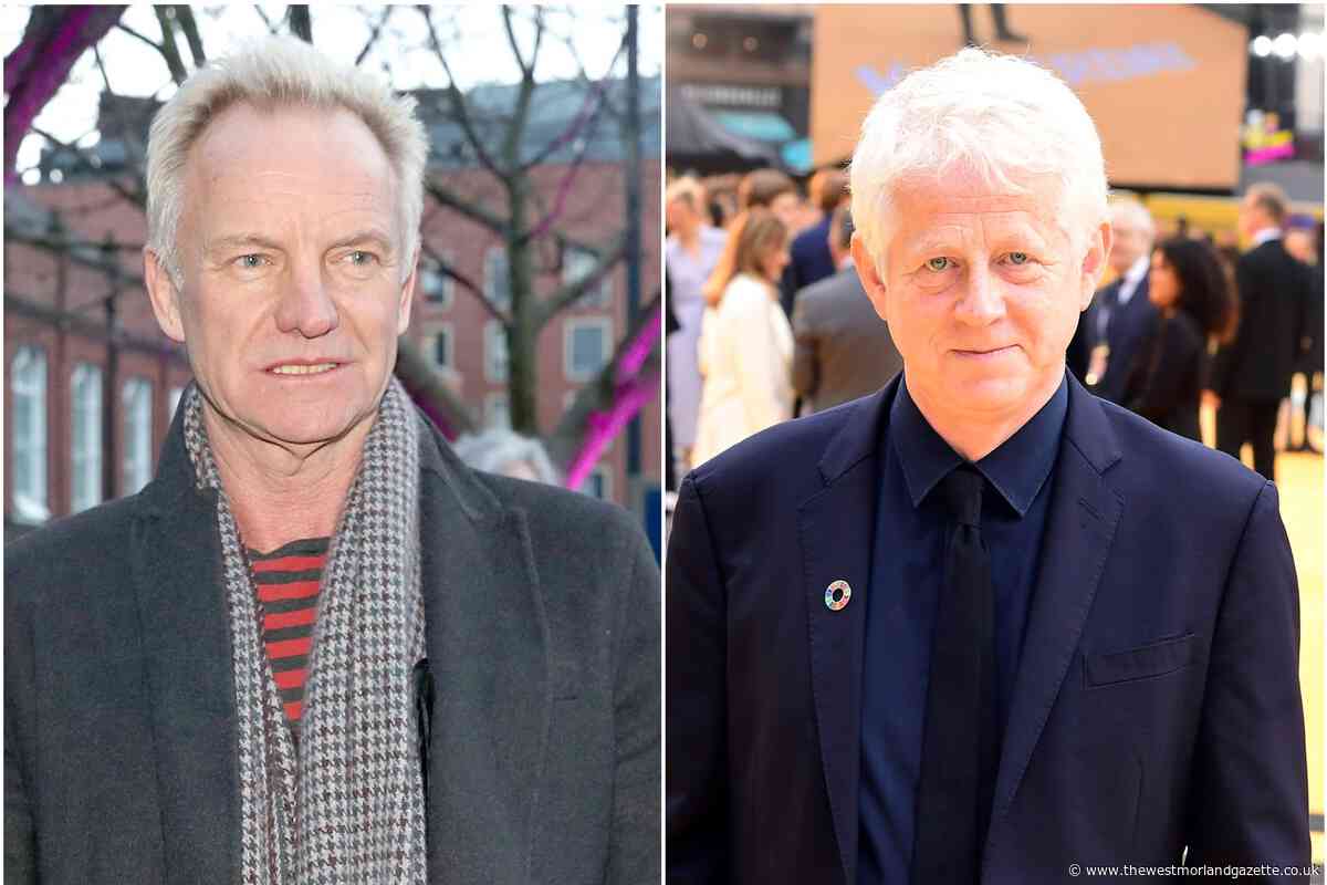Sting and Richard Curtis to be honoured at awards ceremony for poverty activists