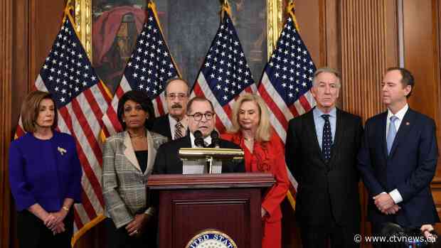 Democrats' impeachment charges say Trump 'betrayed' U.S.