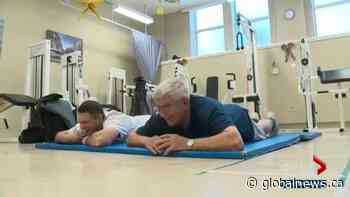 Father and son make fighting cancer a family activity