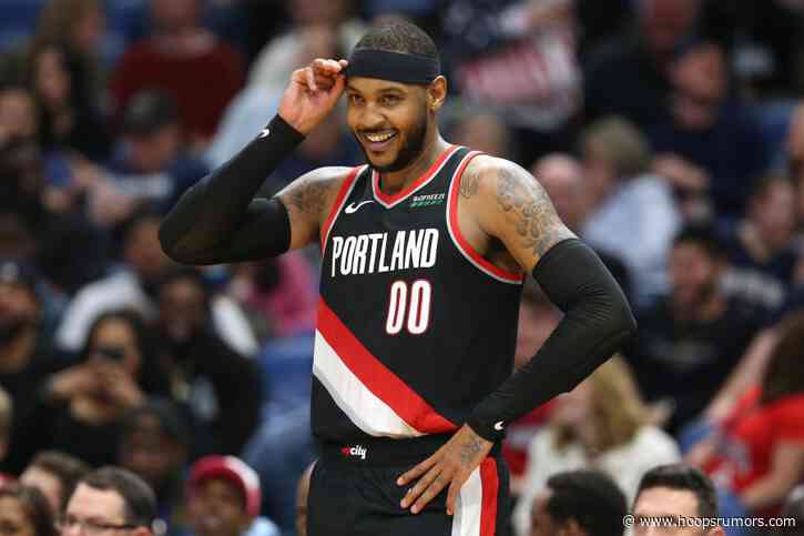And-Ones: Melo, Morris, Pistons, Holmes