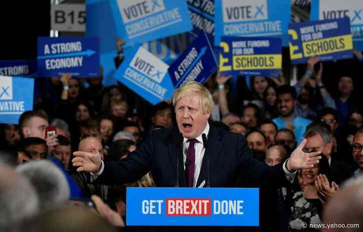 UK's Johnson on track for 24-seat majority: Focaldata