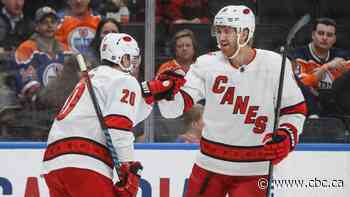 Oilers' 3-goal comeback immediately erased in up-and-down loss to Hurricanes