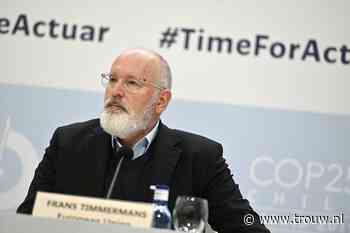 Timmermans wil alle EU-besluiten onder een klimaatloep