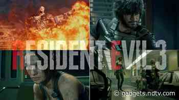 Resident Evil 3 Announced for PS4, Xbox One, and PC, Release Set for April 3 Next Year