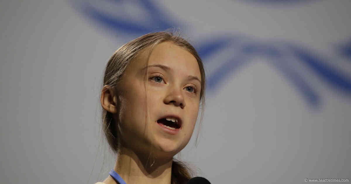 Thunberg tells governments: ‘You are misleading’ on climate