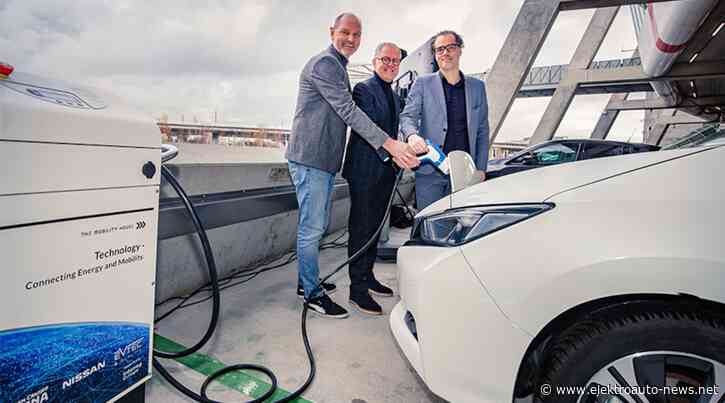 Johan Cruijff ArenA integriert Elektroautos über Vehicle-to-Grid