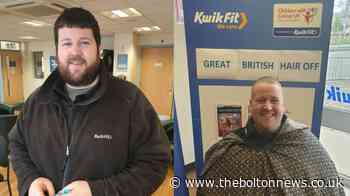 Kwik Fit manager braves the shave for Children with Cancer UK