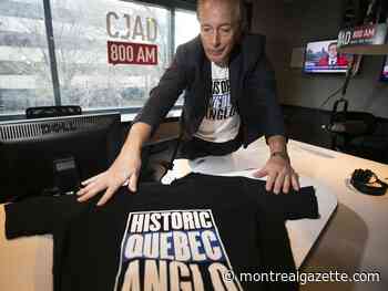 Brownstein: Historic Quebec Anglos making statement on T-shirts