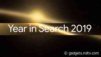 Google Year in Search 2019: Cricket World Cup, Lok Sabha Elections Dominated Search Trends in India