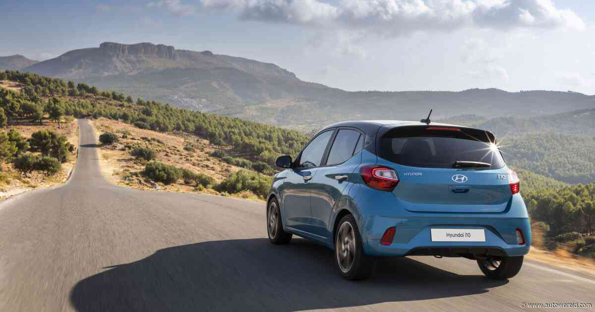 Gunstige prijs Hyundai i10: goedkoper dan concurrentie