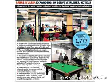 Sabre’s Bengaluru centre is getting into the top league