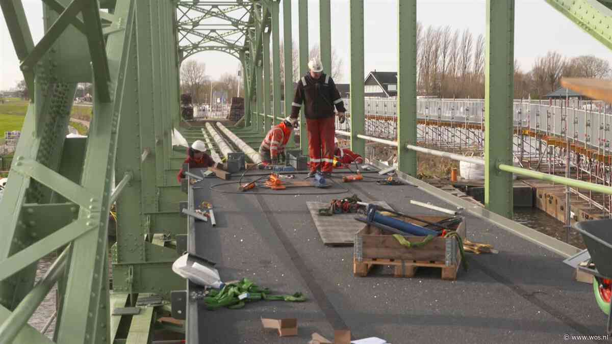 WOS.nl - Werk aan Trambrug in laatste fase