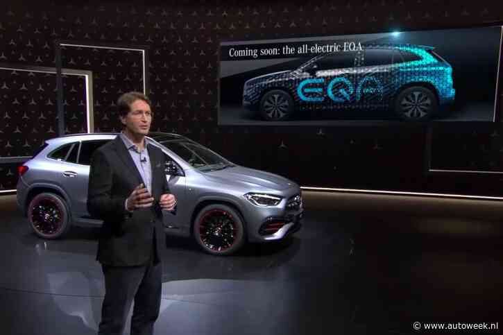 Officieel: Mercedes-Benz EQA gaat GLA achterna
