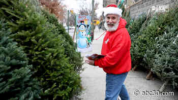 Greg's Trees has been selling Christmas trees around NYC for over 34 years