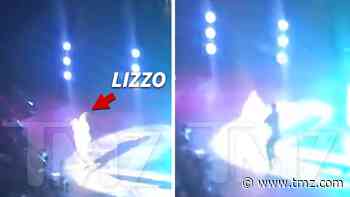 Lizzo's Microphone Issues Don't Stop Her from Jingle Jamming