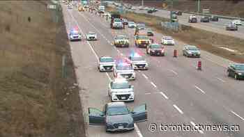 Police fire stun gun at passenger after traffic stop on Hwy. 410 in Brampton