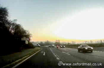 Barnard Gate: Biker remains in hospital after A40 crash