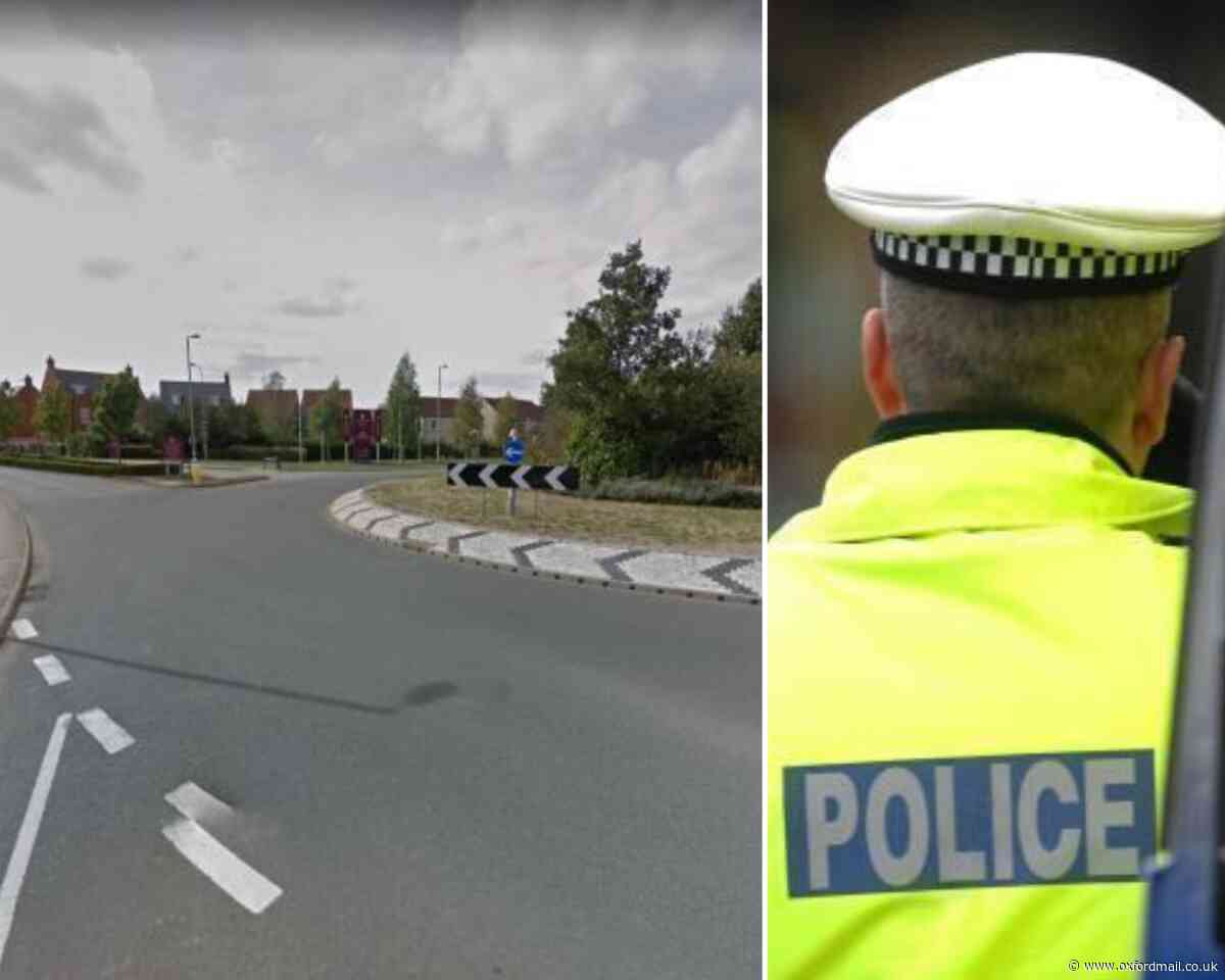 Police appeal after cyclist and car crash in Bicester