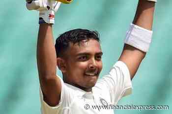 Ranji Trophy: Prithvi Shaw slams 200 as Mumbai in total command against Baroda