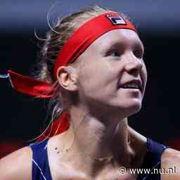 Bertens krijgt prestigieuze WTA-prijs voor inzet bij liefdadigheidsprojecten