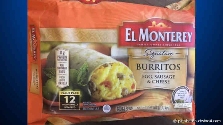 55,000 Pounds Of Frozen Breakfast Burritos Recalled Due To Plastic Pieces