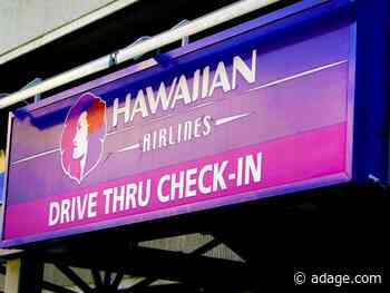 Hawaiian Airlines ships creative, media to MullenLowe and Mediahub