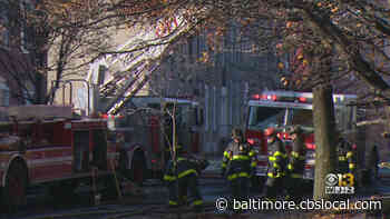 Baltimore City Fire Investigating Morning Fire On McHenry Street