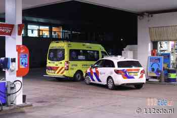 Incident in shop tankstation Esso in Lunteren