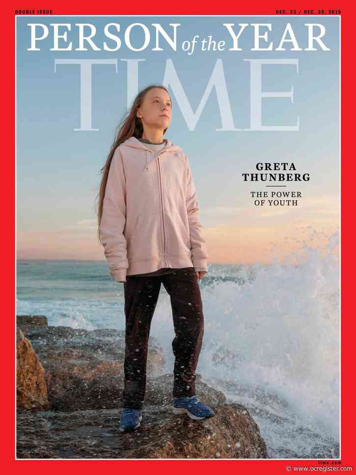 Thunberg ‘a bit surprised’ to be Time ‘Person of the Year’