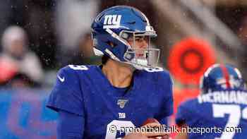 Daniel Jones feels “a lot better” than last week