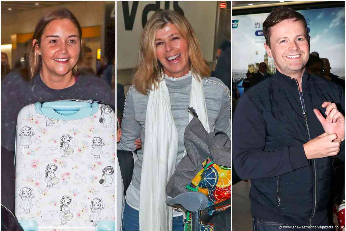 In Pictures: I’m A Celebrity stars land back in the UK