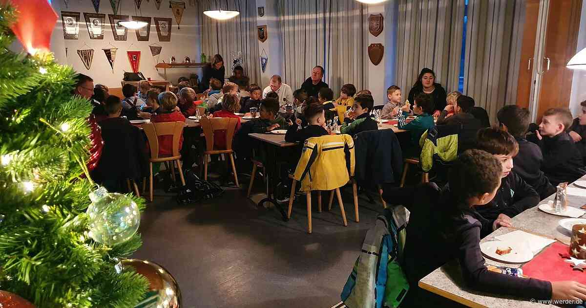 Weihnachtsfeier der F- und G- Jugend