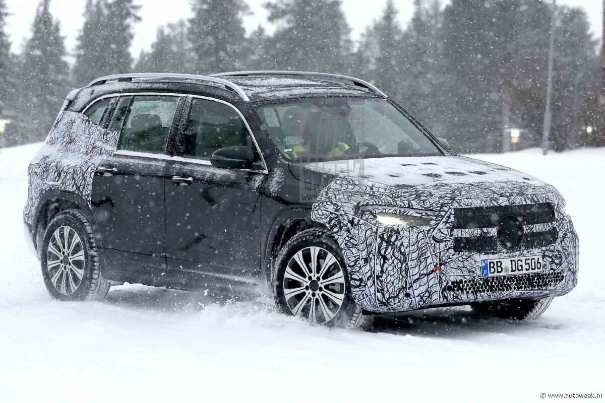 Mercedes-Benz EQB maakt eerste sneeuwmeters