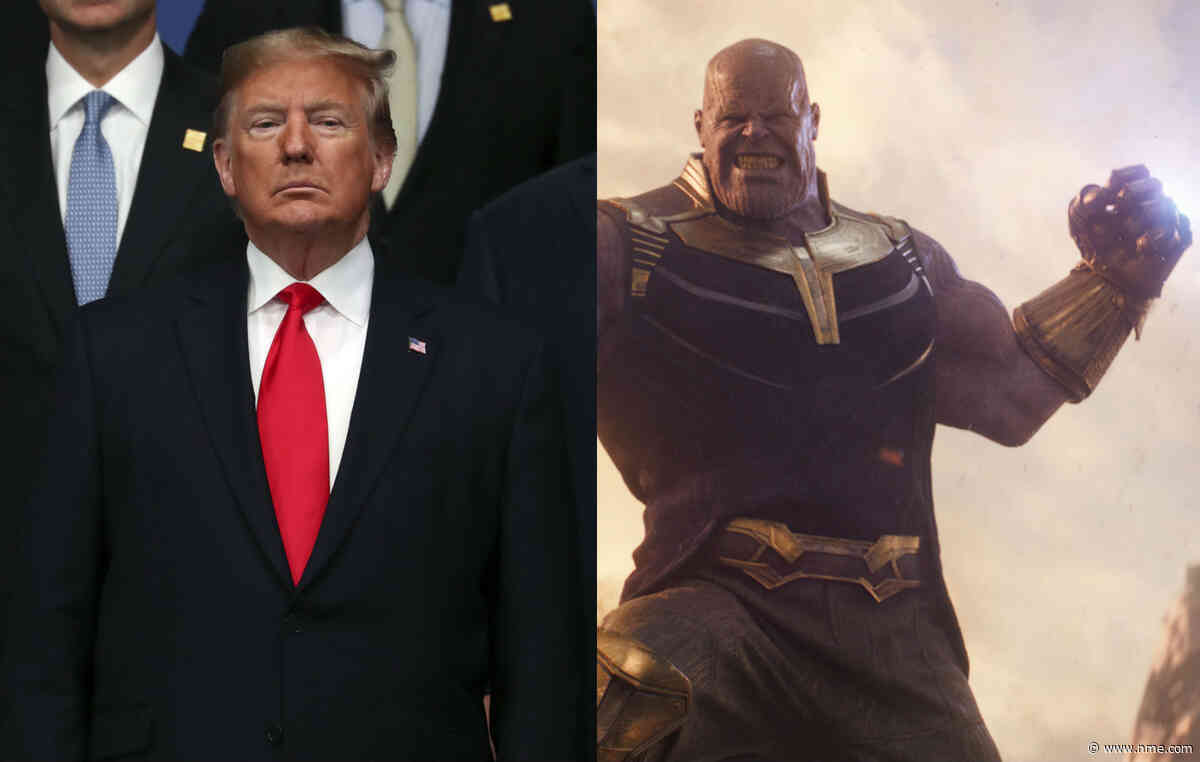 Donald Trump’s depicted as Avengers’ Thanos in new campaign video