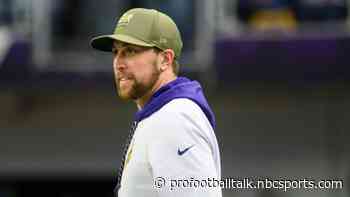 Adam Thielen practicing with Vikings Wednesday
