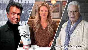 Rob Jacobs, Yves Gijrath en Jessica Villerius in De Ochtend Show to go