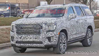 2021 GMC Yukon spied in range-topping Denali trim