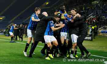 Shakhtar Donetsk 0-3 Atalanta: Champions League new boys seal last-16 spot