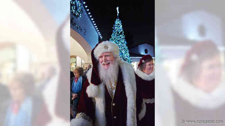 Santa and the missis bring good tidings to Laguna Woods Village