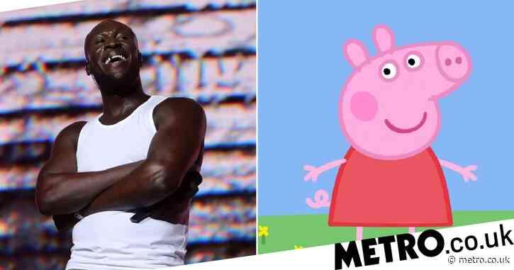 Stormzy has no idea what’s going on as Peppa Pig follows him and fans call for collaboration
