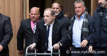 Weinstein’s Bail Is Doubled Over Handling of Ankle Monitor
