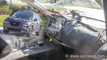 2021 Nissan Rogue spied with big changes inside and out