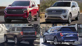2021 Chevy Tahoe, Suburban vs. 2020 Ford Expedition, Expedition Max: How they compare on paper