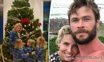 Elsa Pataky offers glimpse inside $20M 'mega mansion' as she helps her kids decorate Christmas tree