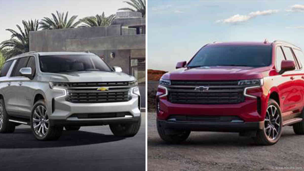 General Motors Reveals Redesigned Chevy Tahoe and Suburban in Arlington