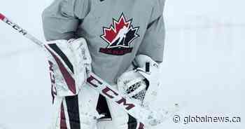 Guelph Storm’s Nico Daws fighting for a spot in Canada’s world junior crease